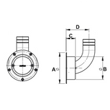 Stainless steel air vent 25mm