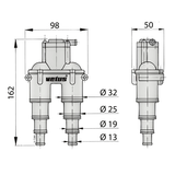 Anti-syphon device AIRVENTV