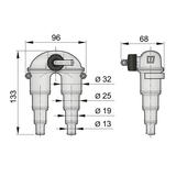 Anti-syphon device ASDH