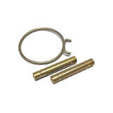 Bow thruster shear pins & lock springs (under motor)