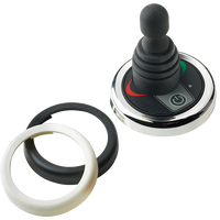 Round panel with joystick