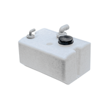Waste water tank 25 litre with connections
