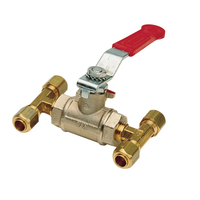 Bypass valve for hydraulic hose