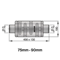 DEMPMP muffler