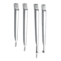 Stainless wiper arm for DIN motors