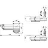 Wiper motor type DIN
