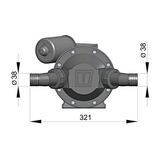 Waste water pump 12v
