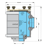 Cooling water strainer FTR1900