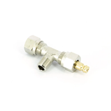 Bleed tee for hydraulic cylinders 10mm