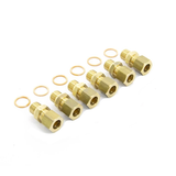 Dual non-return valve for hydraulic hose