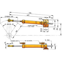 Hydraulic cylinder MTC72