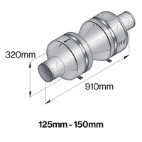 MV waterlock muffler