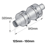 MV waterlock muffler