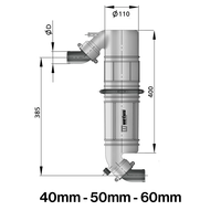 NLPG gooseneck muffler