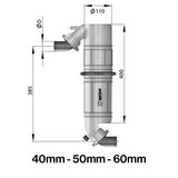 NLPG gooseneck muffler
