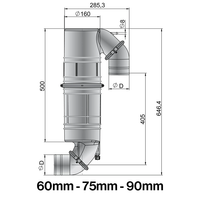 NLPG gooseneck muffler