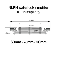 NLPH waterlock muffler