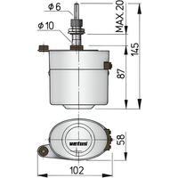 Compact wiper set ORW