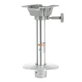 Removable seat pedestal with swivel