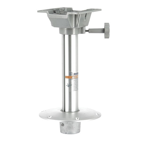 Removable seat pedestal with swivel