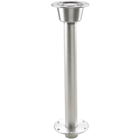 Quick-remove table pedestal system