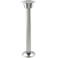 Easy-mount table pedestal system
