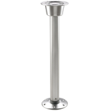 Easy-mount table pedestal system