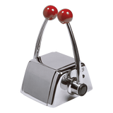 Top mount stainless steel twin engine control