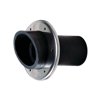 Rubber transom connector