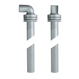 Waste tank suction pipe